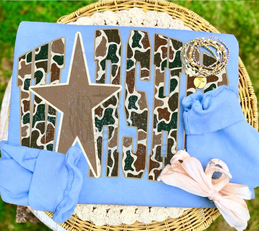 Worship Camo DTF Transfer