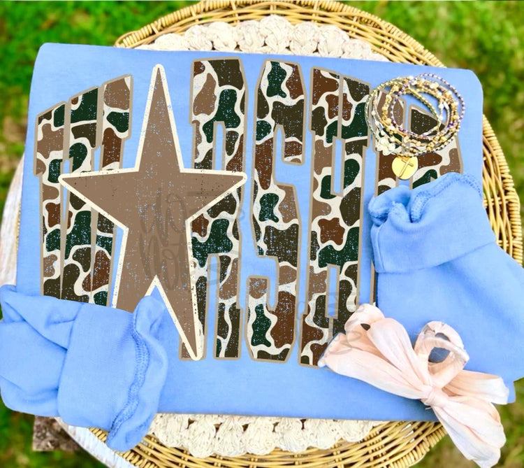 Worship Camo DTF Transfer