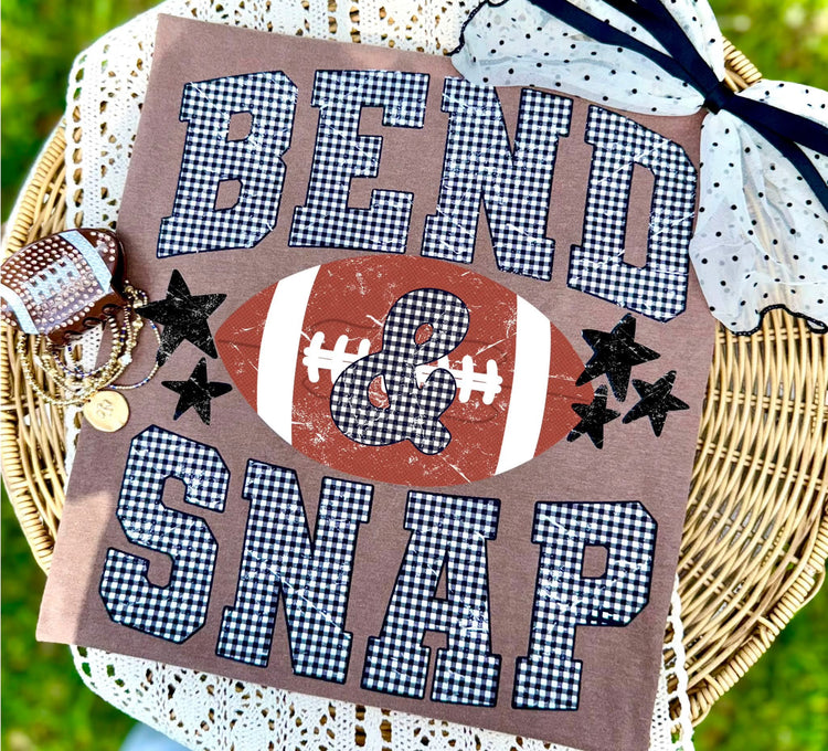 Bend & Snap Football DTF Transfer