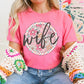 Spring Floral Wife DTF Transfer