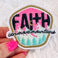 Faith Can Move Mountains Hat/Pocket Patch