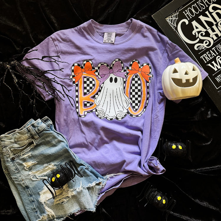 Boo Halloween DTF Transfer