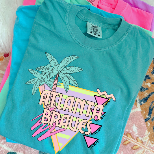 Atlanta Braves Palm Tree Mascot DTF Transfer