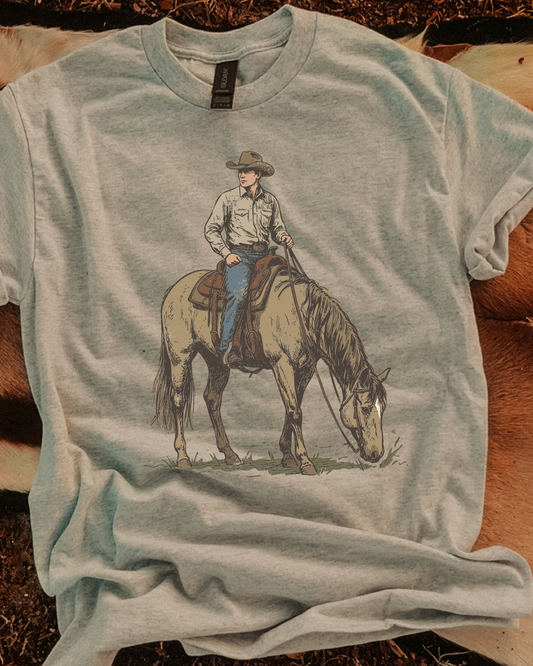 Alpha Cowboy DTF Transfer