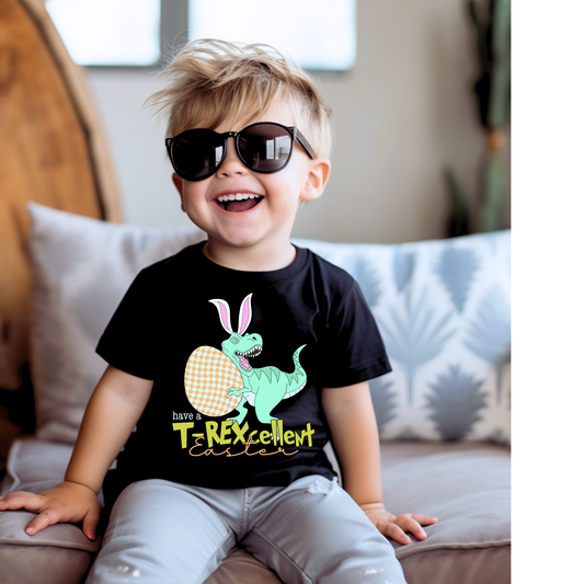 TRex Easter DTF Transfer