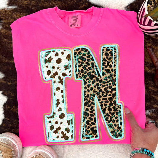 Animal Print Indiana DTF Transfer