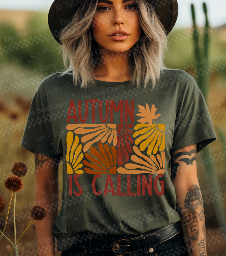 Autumn Is Calling DTF Transfer