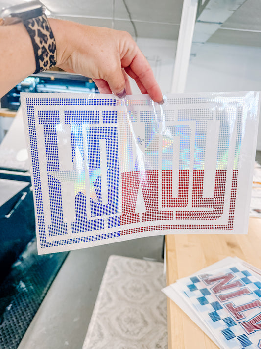 Howdy Spangle Transfer