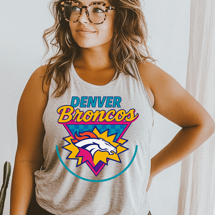 Broncos Vintage DTF Transfer