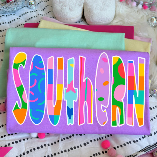 Groovy Southern DTF Transfer