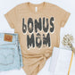 Bonus Mom Retro Distressed DTF Transfer