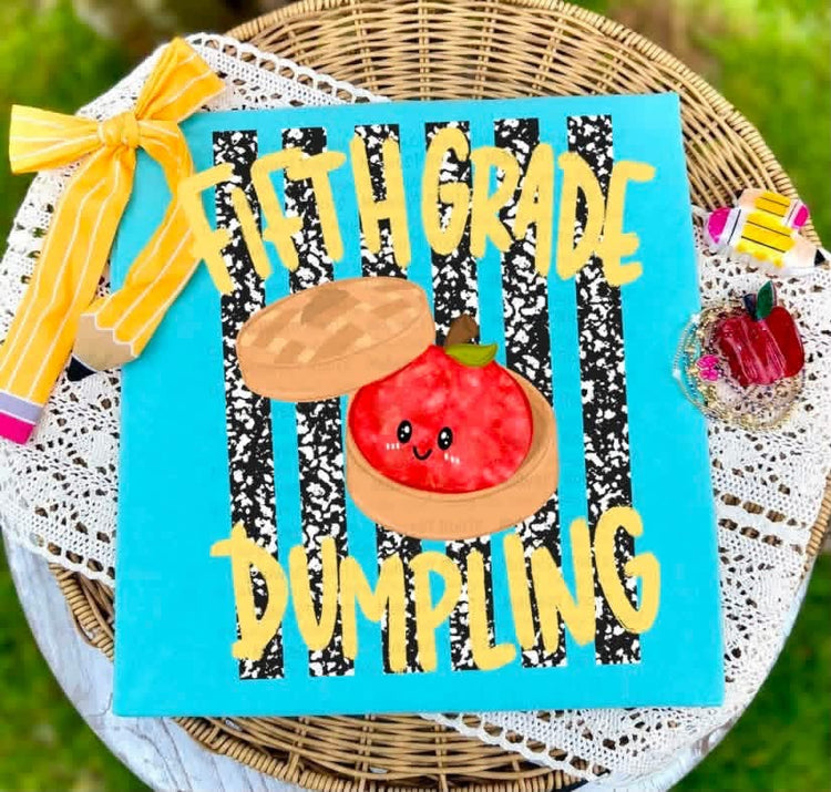 Fifth Grade Dumpling Back to School DTF Transfer