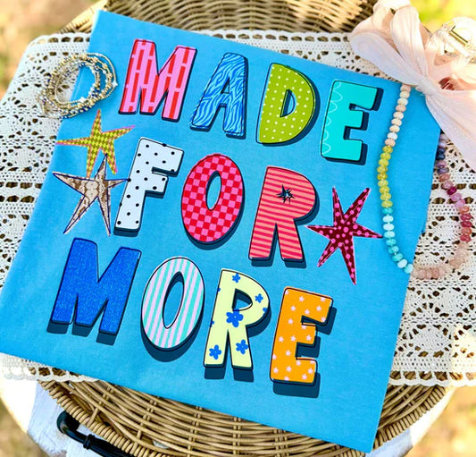 Made for More Doodle Jesus Faith DTF Transfer