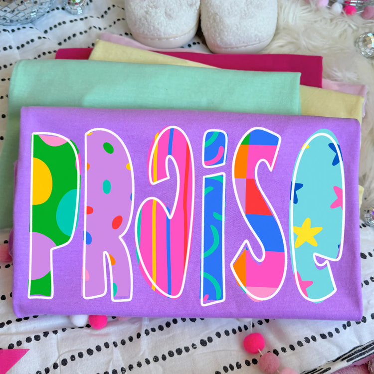 Groovy Praise DTF Transfer
