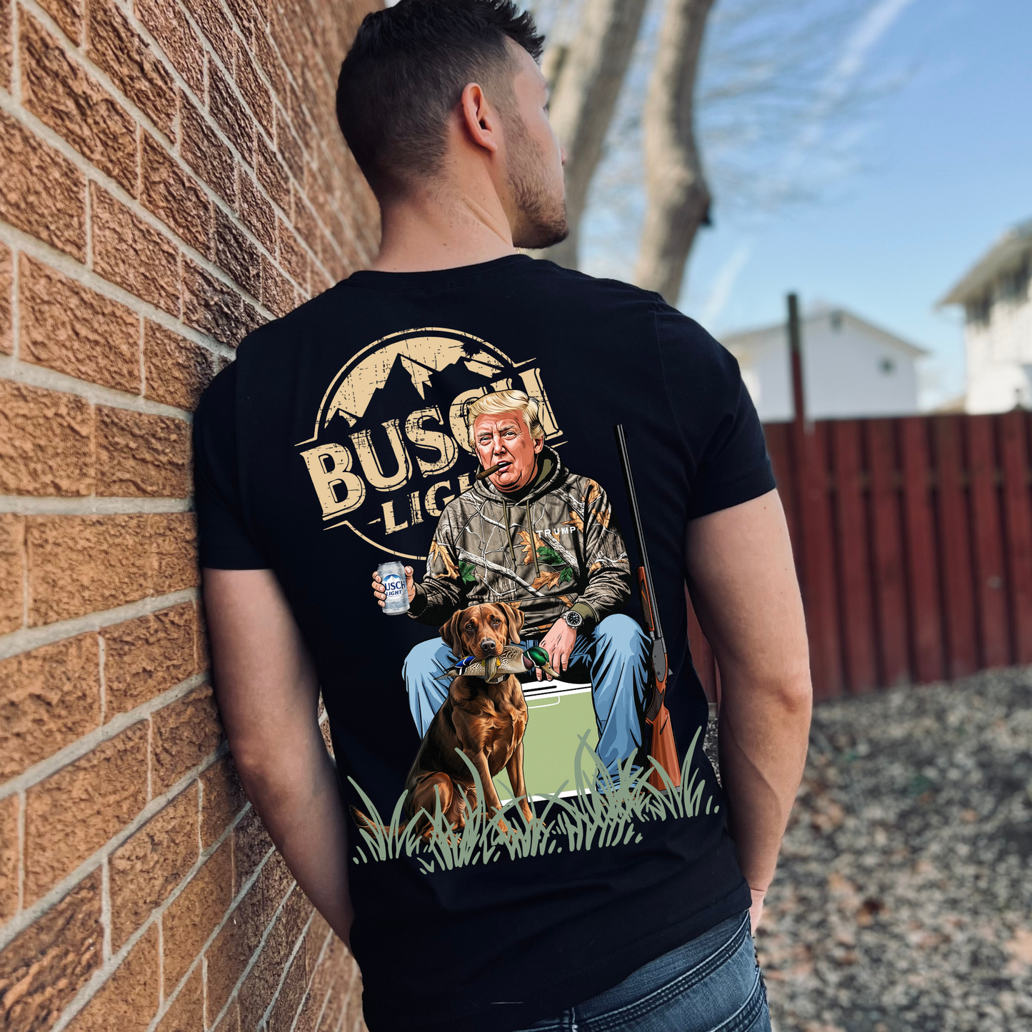 Busch Hunting Trump DTF Transfer