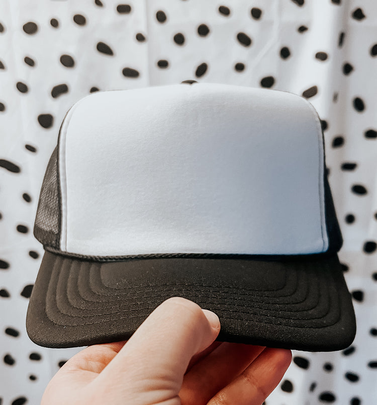 Black/White Otto Trucker Hat