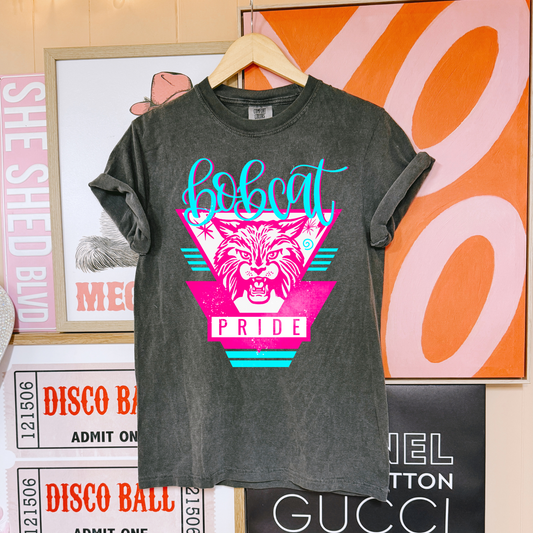 Neon Bobcat DTF Transfers