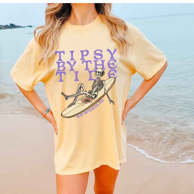 Tipsy by the Tide DTF Transfer