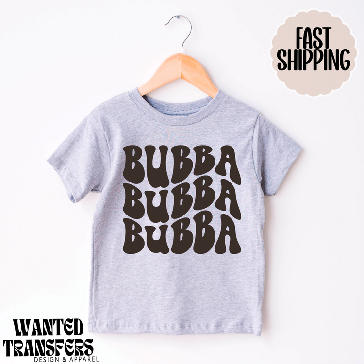 Wavy Bubba Stacked DTF Transfer