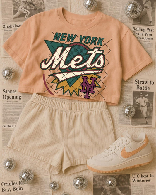 Vintage Mets DTF Transfer