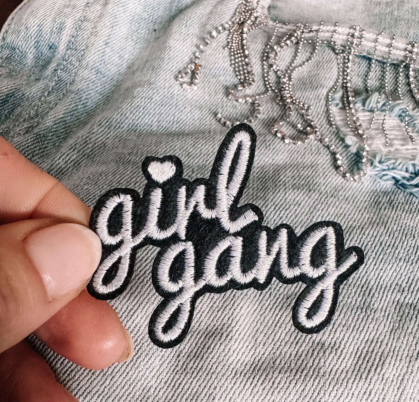Girl Gang (Pack of 2 Smaller Patches) Hat/Pocket Patch