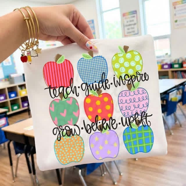 Teach, Guide, Inspire Back to School DTF Transfer
