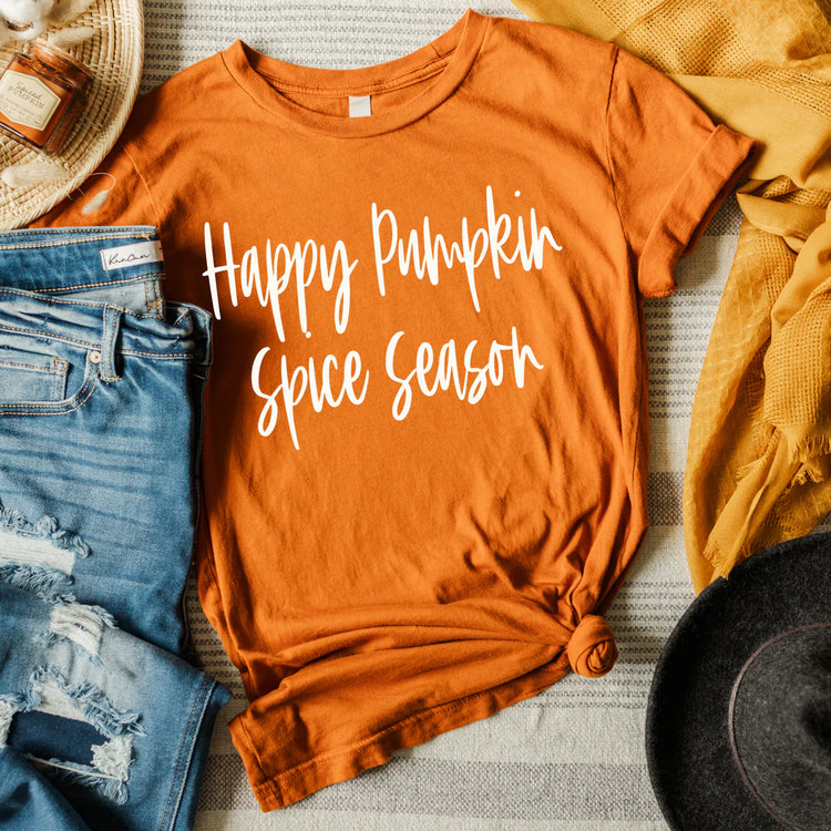 Happy Pumpkin Spice Season Fall DTF Transfer