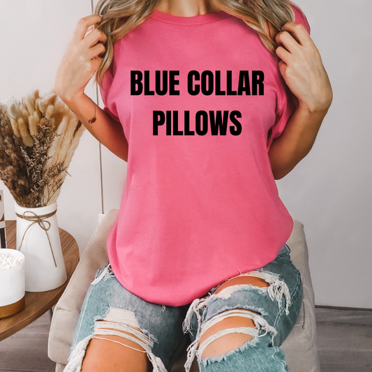 Blue Collar Pillows DTF Transfer *EXCLUSIVE*