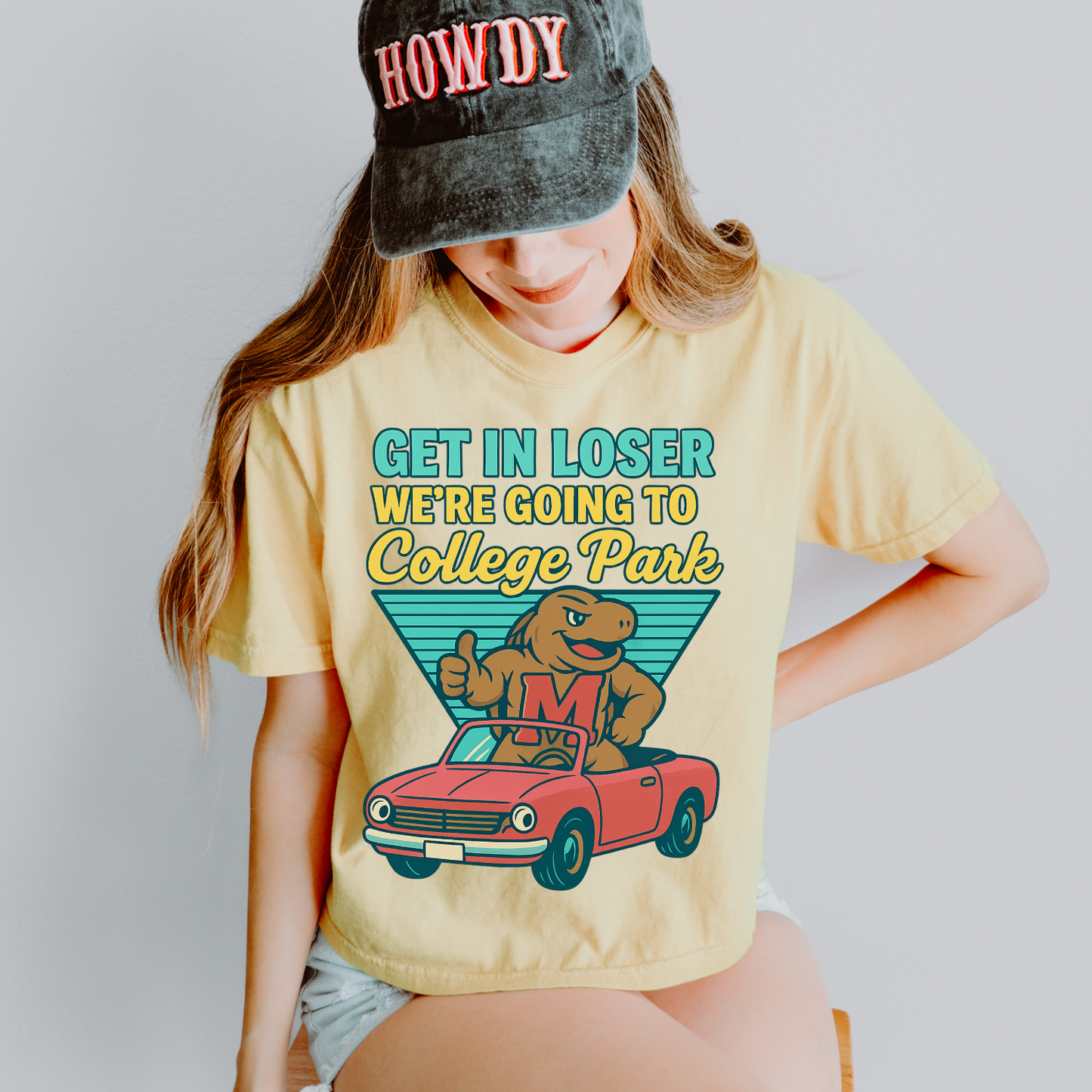 We're Going To College Park DTF Transfer