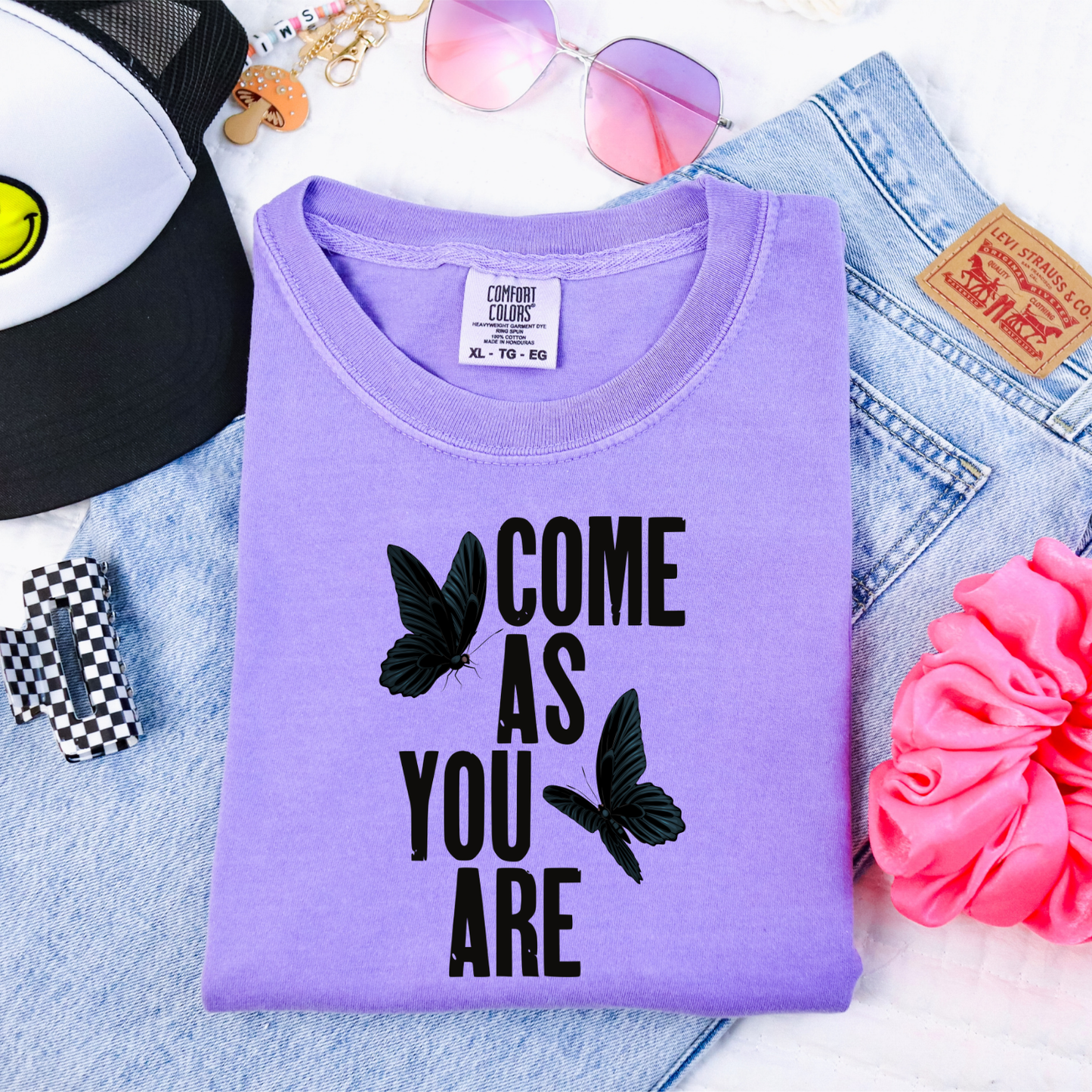 Come As You Are DTF Transfer