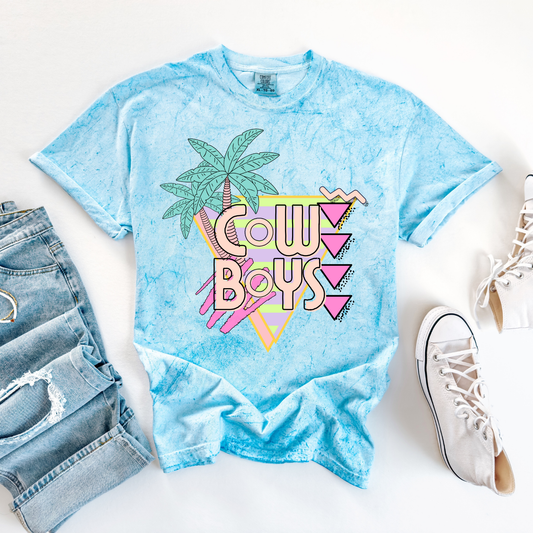 Cowboys Palm Tree Mascot DTF Transfer