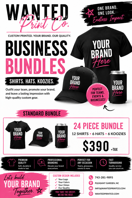 Business Branding Packages - 24 Piece Bundle