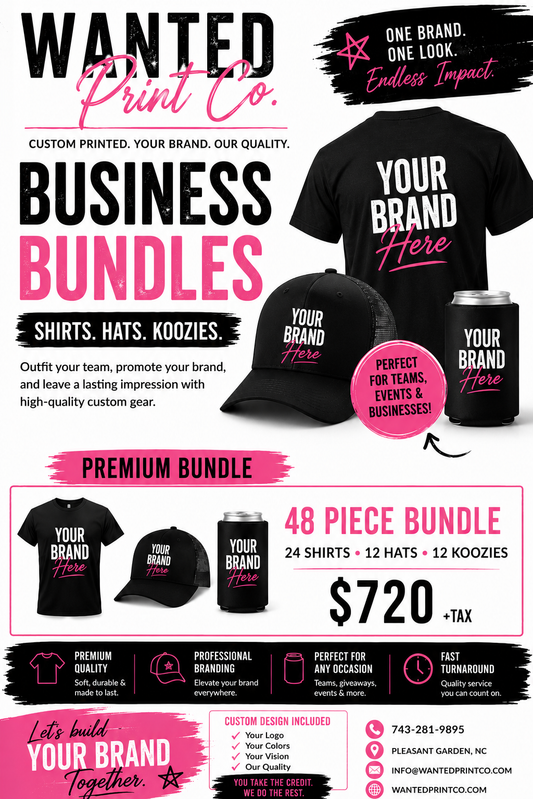 Business Branding Packages - 48 Piece Bundle