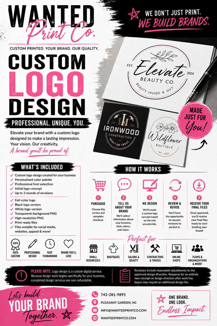 Custom Logo Design | Professional Business Branding