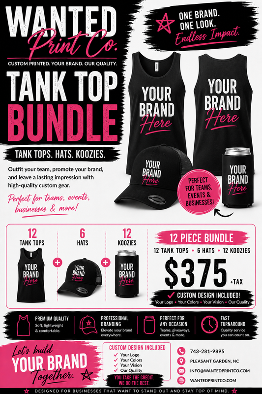 Tank Top Business Branding Package