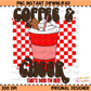 Coffee & Cheer Christmas PNG Digital Download