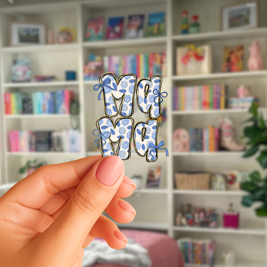 Chinoiserie Mama UV Decal Sticker