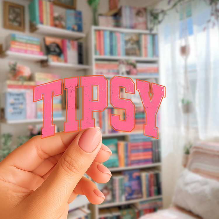Tipsy UV Decal Sticker