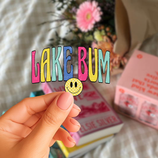 Lake Bum UV Decal Sticker