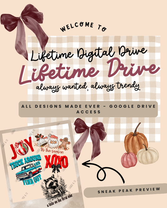 Lifetime Digital Design Drive