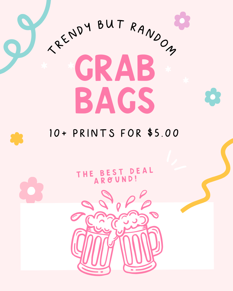 Trendy but Random Mystery Grab Bags DTF