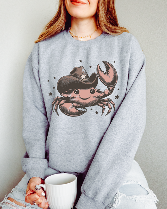 Cowboy Crab DTF Transfer