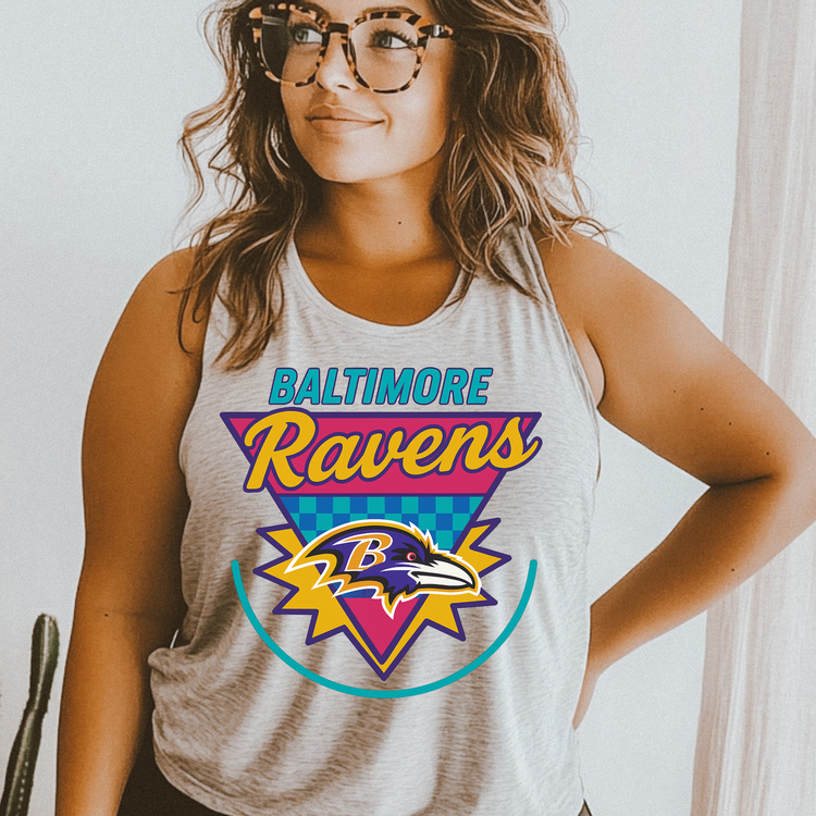 Ravens Vintage DTF Transfer