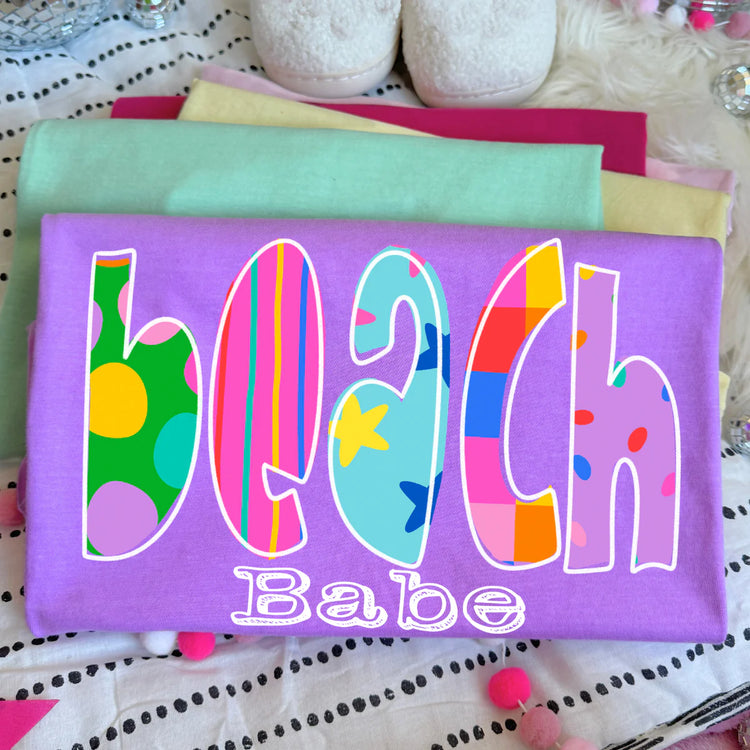 Groovy Beach Babe DTF Transfer
