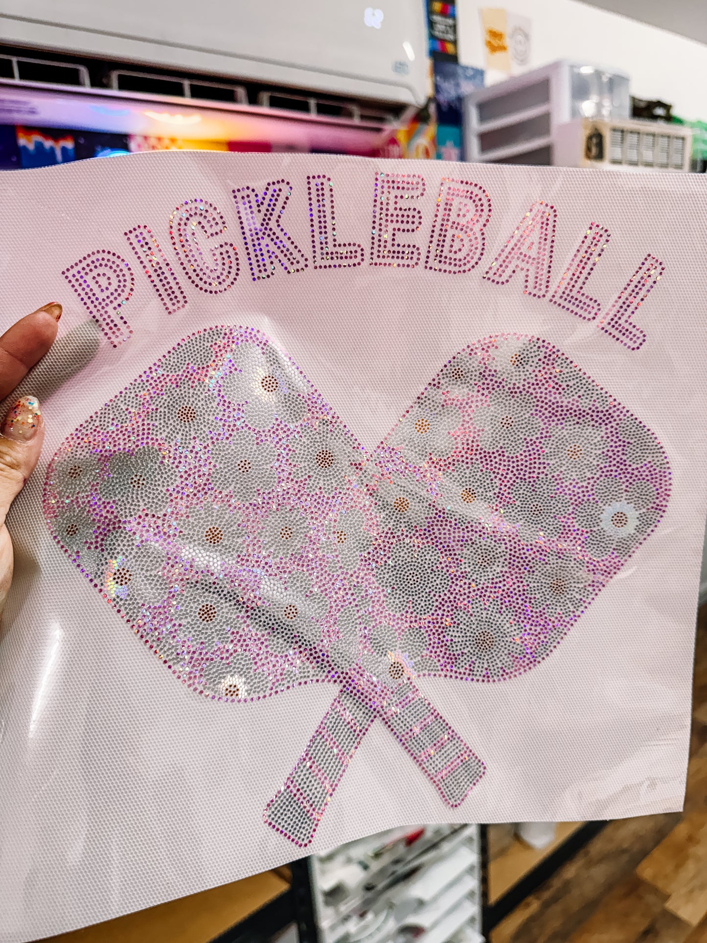 Pickleball Spangle Transfer
