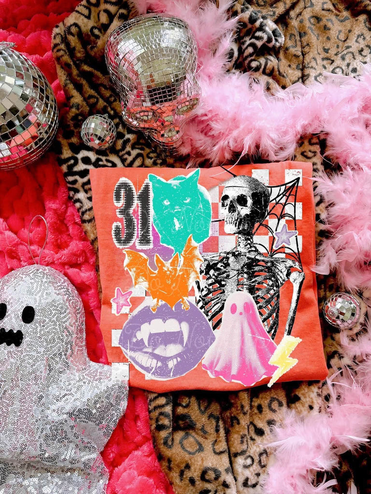 Retro Oct 31 Halloween DTF Transfer