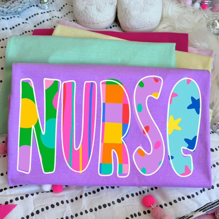 Groovy Nurse DTF Transfer
