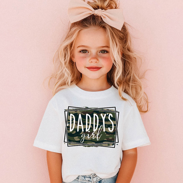 Camo Daddy's Girl DTF Transfer