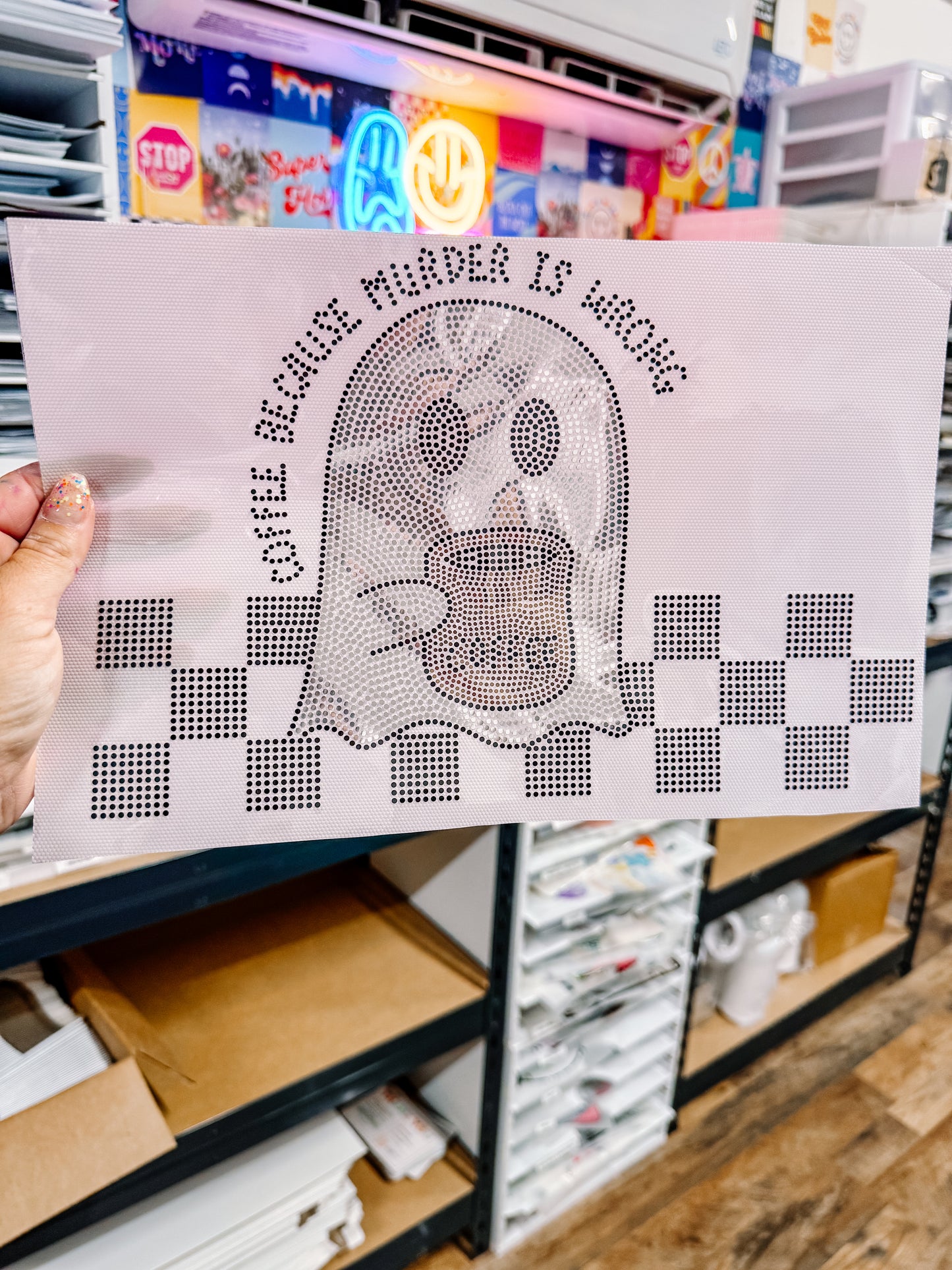 Coffee, Because Murder is Wrong Spangle Transfer