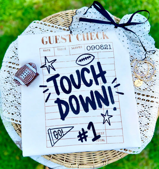 Guest Check Football DTF Transfer